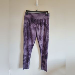 Runway Stitch Fix girls size 16-18 XL athletic legging Gray/Black